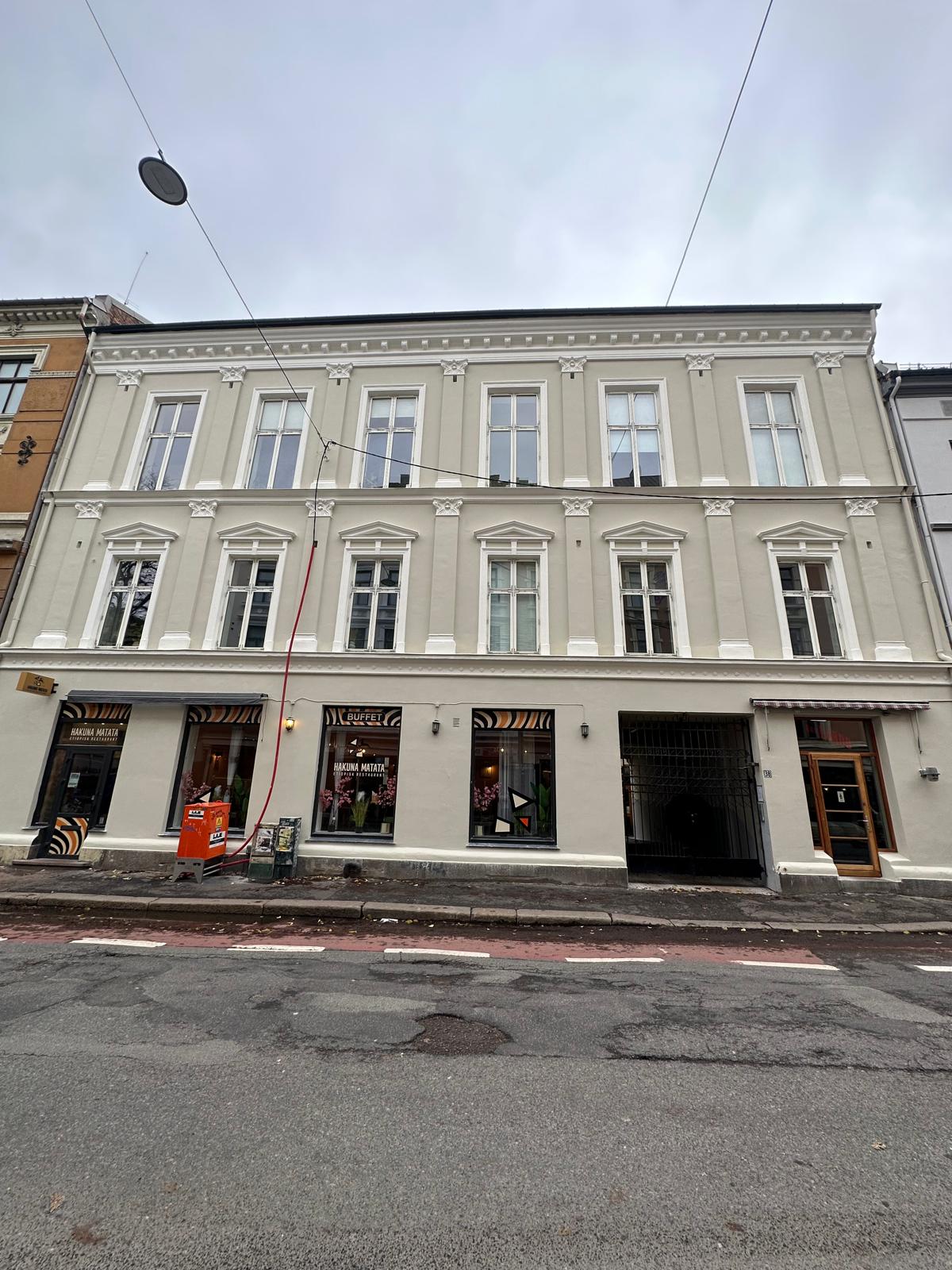 Møllergata 38 fasaderehabilitering - etter 1