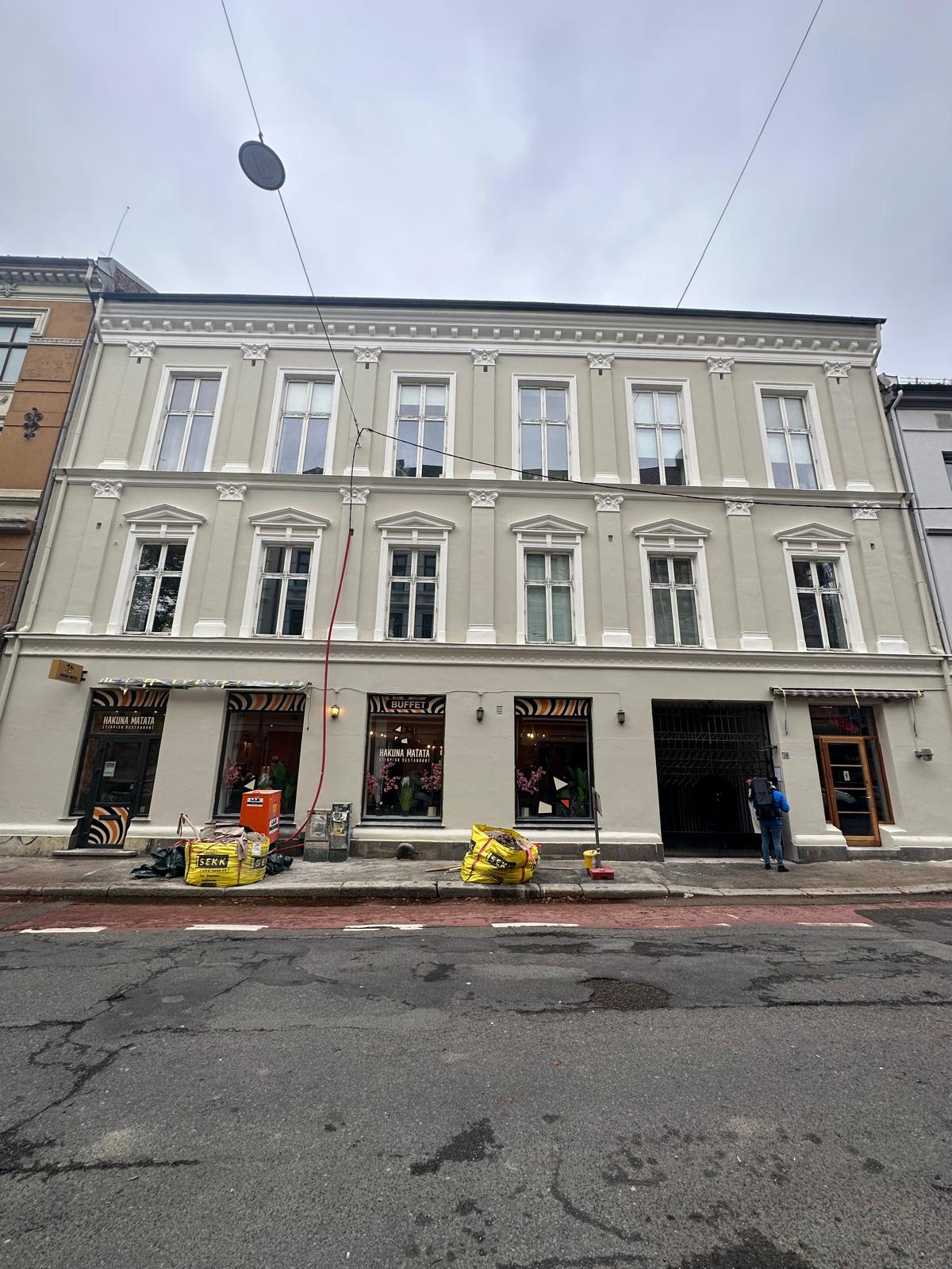 Møllergata 38 fasaderehabilitering - etter 5