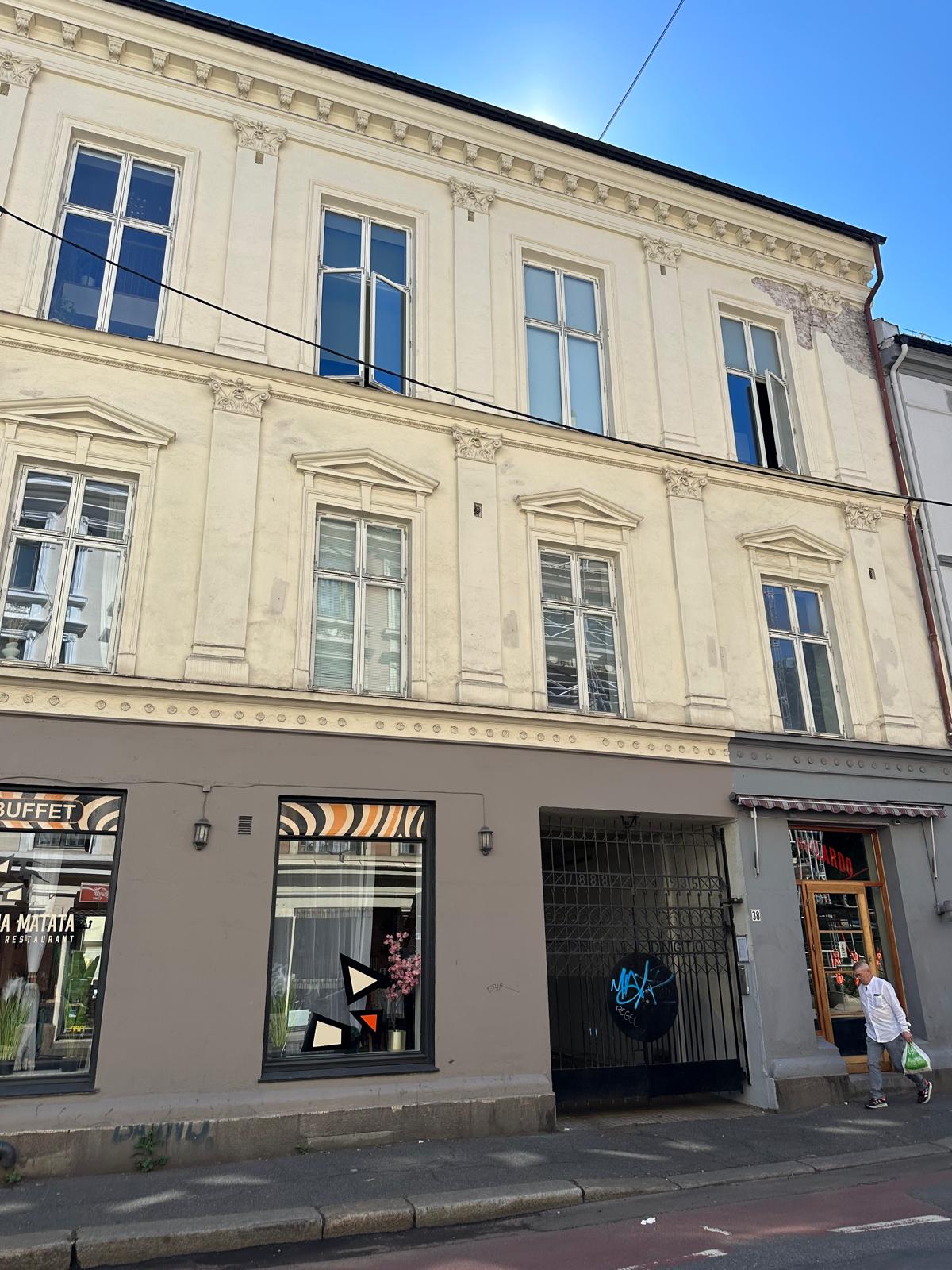 Møllergata 38 fasaderehabilitering - før 2